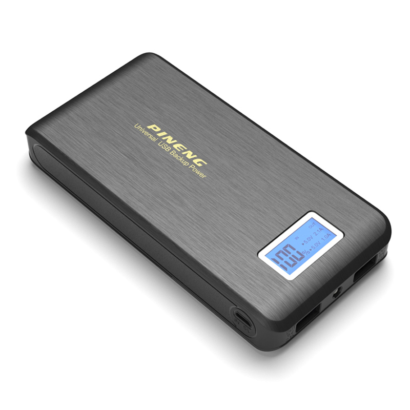 

Внешний аккумулятор Power Bank Pineng PN-929 15000 mAh Black