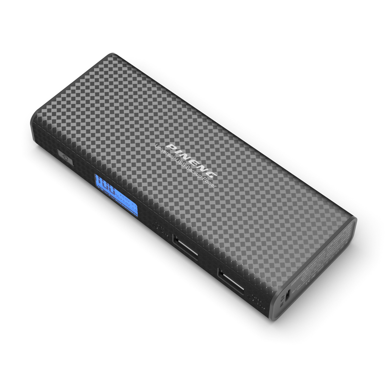 

Внешний аккумулятор Power Bank Pineng PN-953 10000 mAh Black