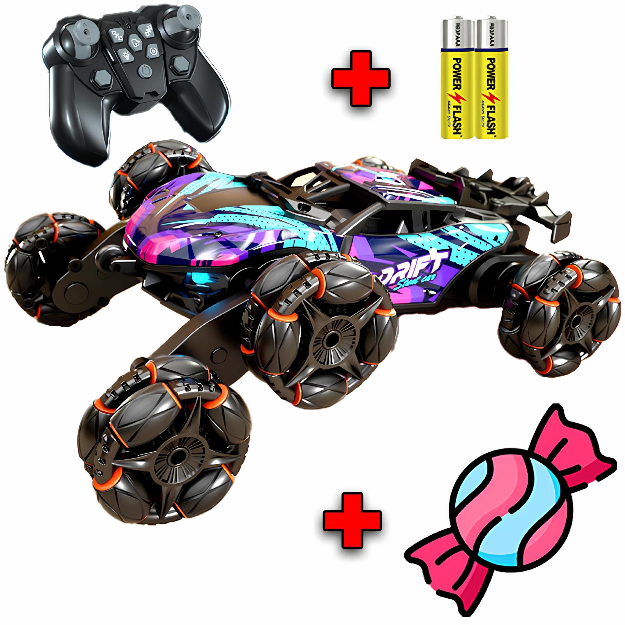 Машинка на радіокеруванні 6x6 Wheel. Обертаюча вісь. Пускає пар. З