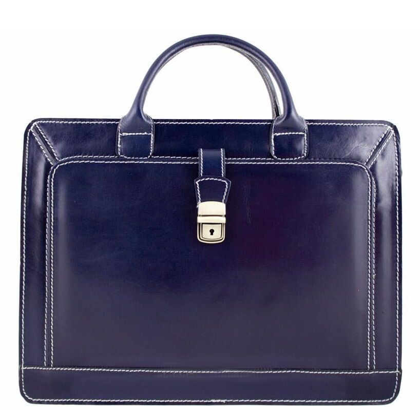 

Женская кожаная сумка-портфель Bottega Carele BC802-2