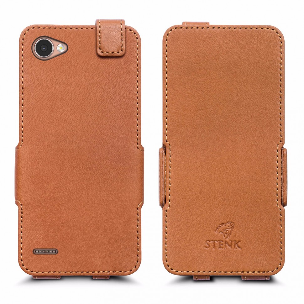 

Чехол флип Stenk Prime для LG Q6a Camel