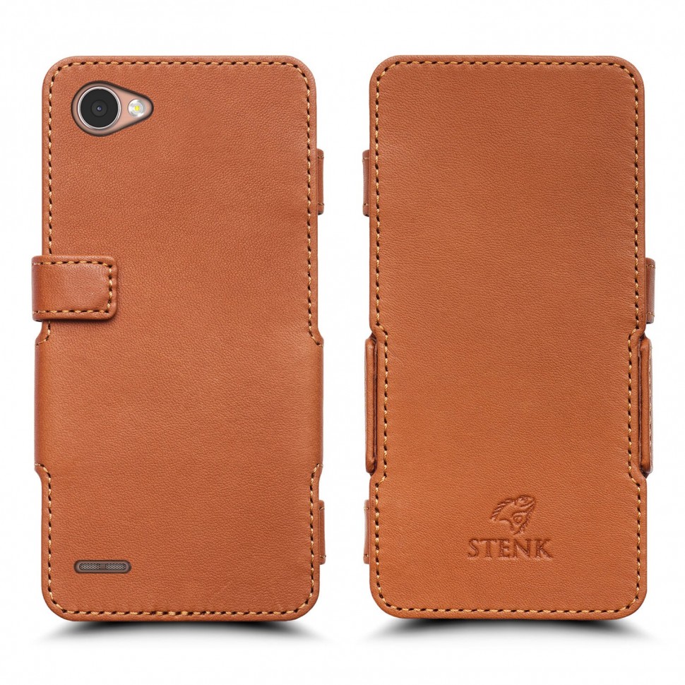 

Чехол книжка Stenk Prime для LG Q6 Camel
