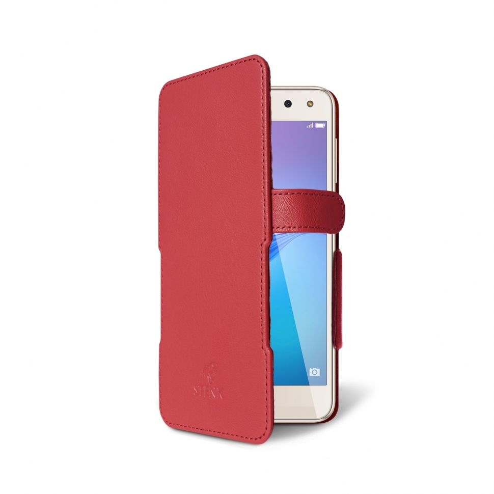 

Чехол книжка Stenk Prime для HuaWei Y5 (2017) Красный