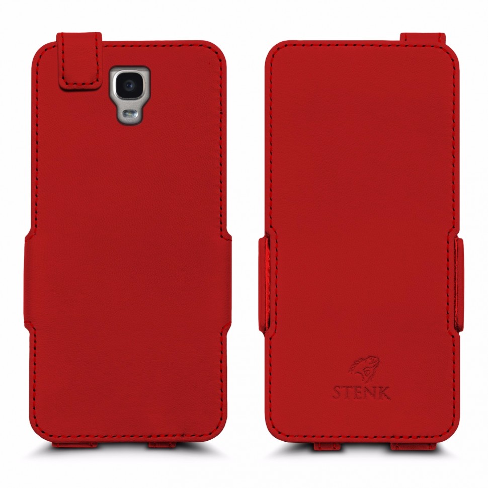 

Чехол флип Stenk Prime для Oukitel K6000 Plus Красный