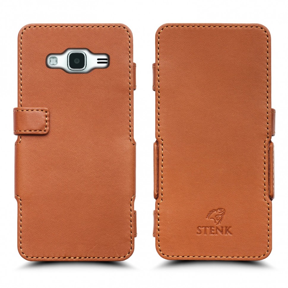 

Чехол книжка Stenk Prime для Samsung Galaxy J3 Camel