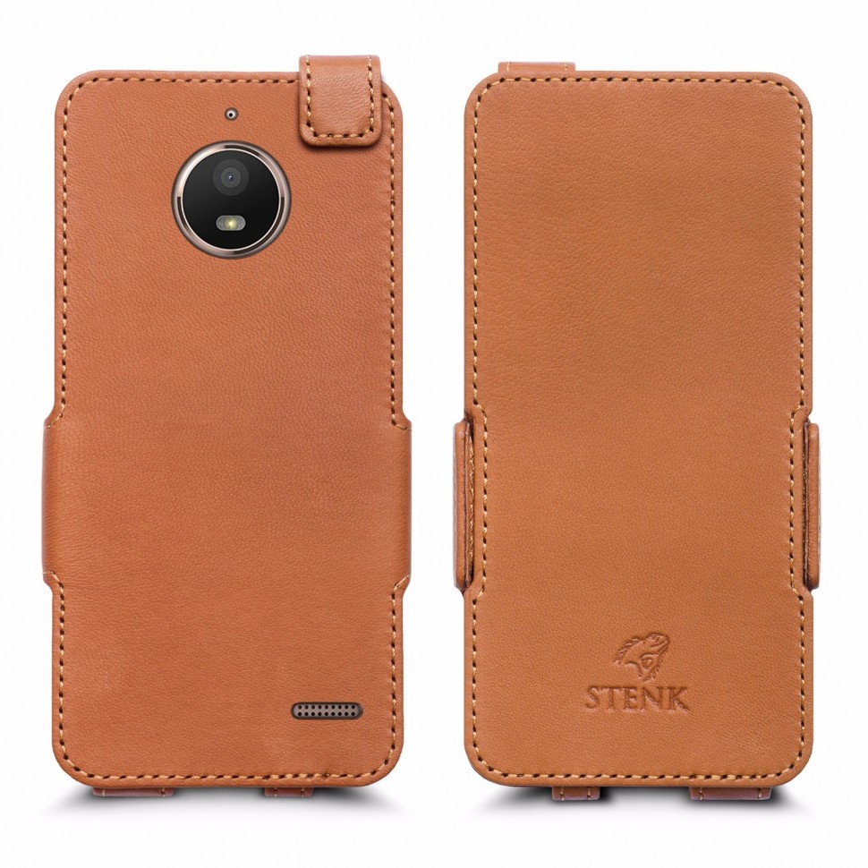 

Чехол флип Stenk Prime для Motorola Moto E4 Camel