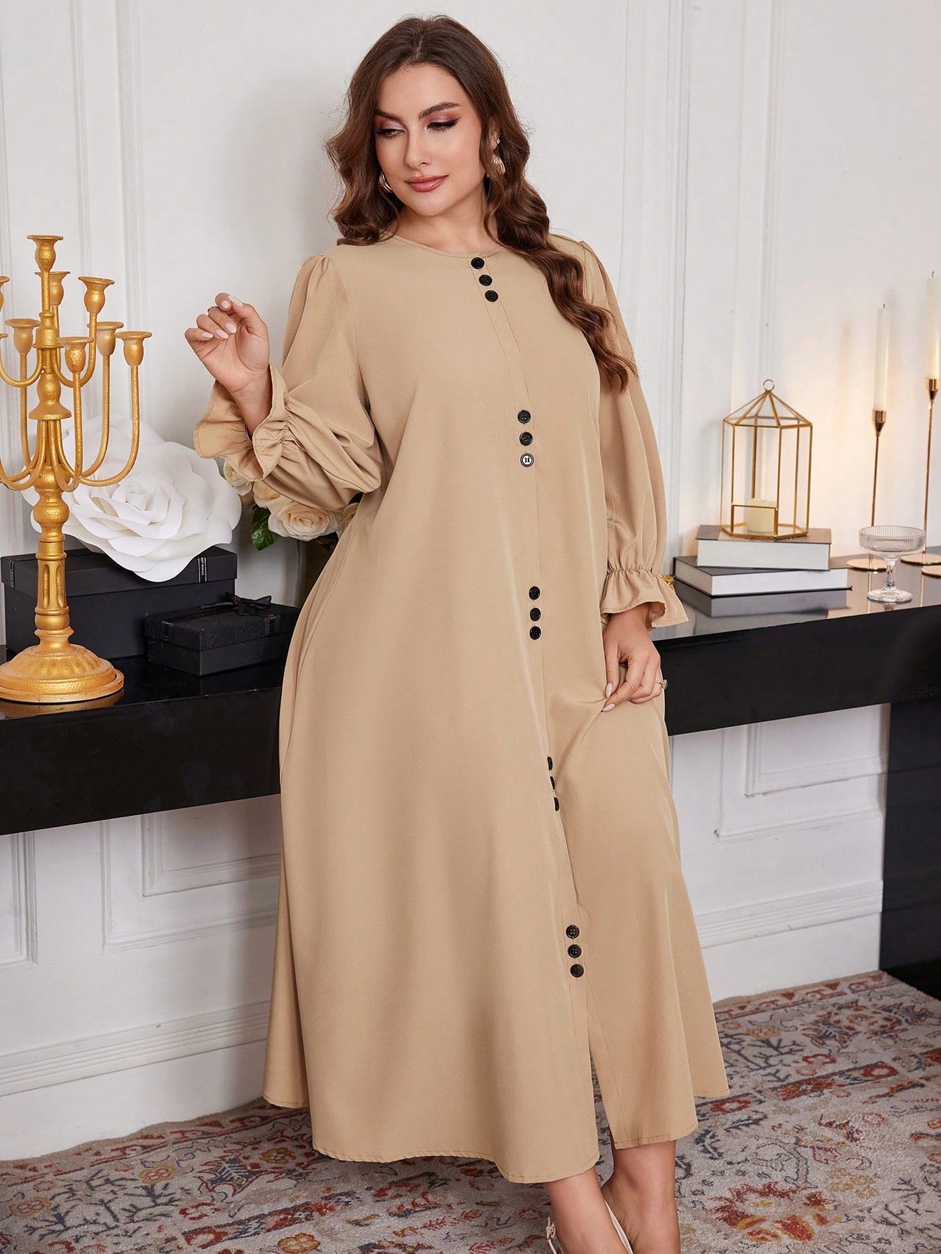 Сукня осіння жіноча SHEIN GD-00216449 0XL Хакі від Rozetka на платформі USKIDKA Акція на Сукня осіння жіноча SHEIN GD-00216449 0XL Хакі від Rozetka
