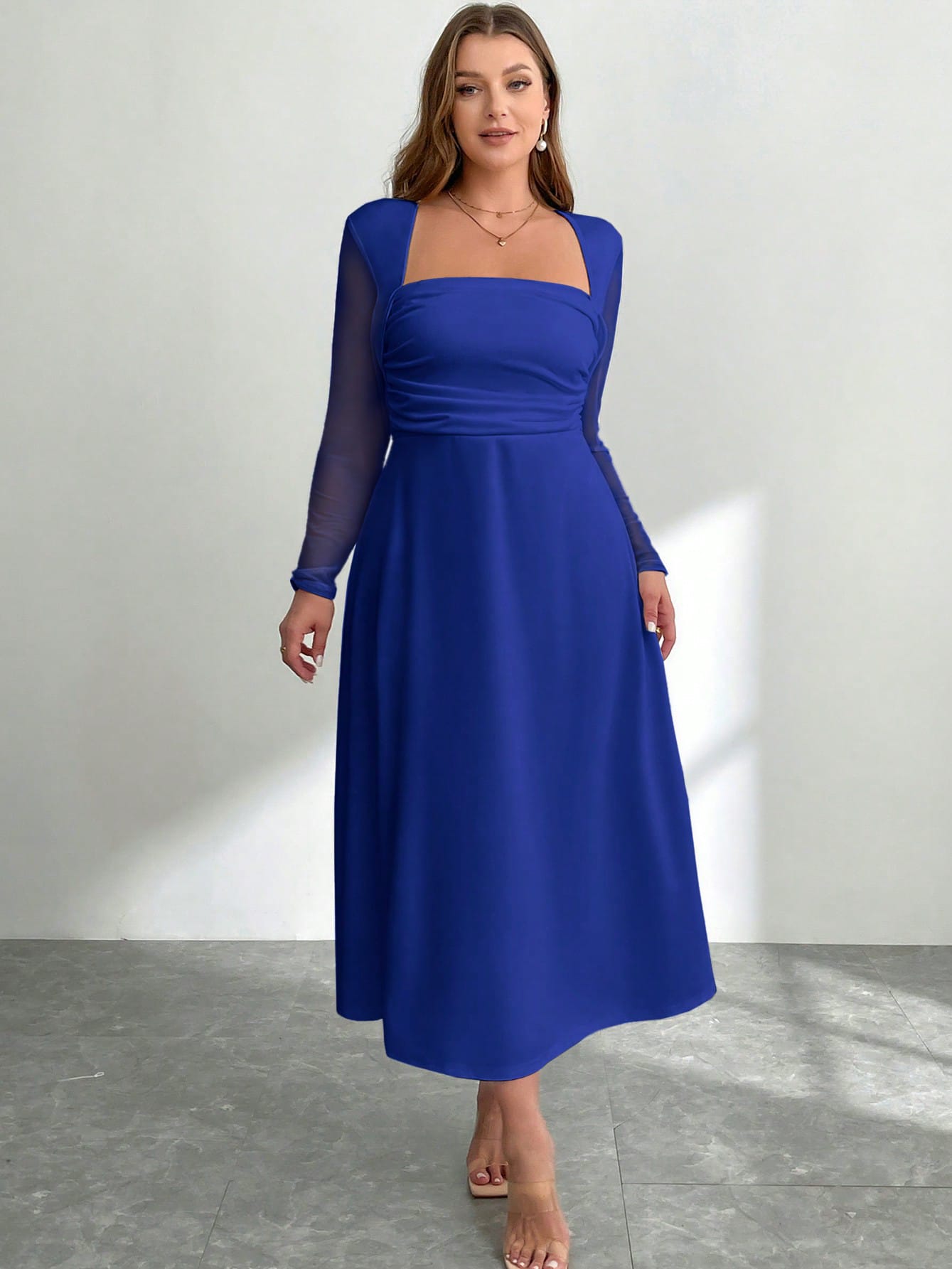 Сукня осіння жіноча SHEIN GD-00217070 4XL Синя від Rozetka на платформі USKIDKA Акція на Сукня осіння жіноча SHEIN GD-00217070 4XL Синя від Rozetka
