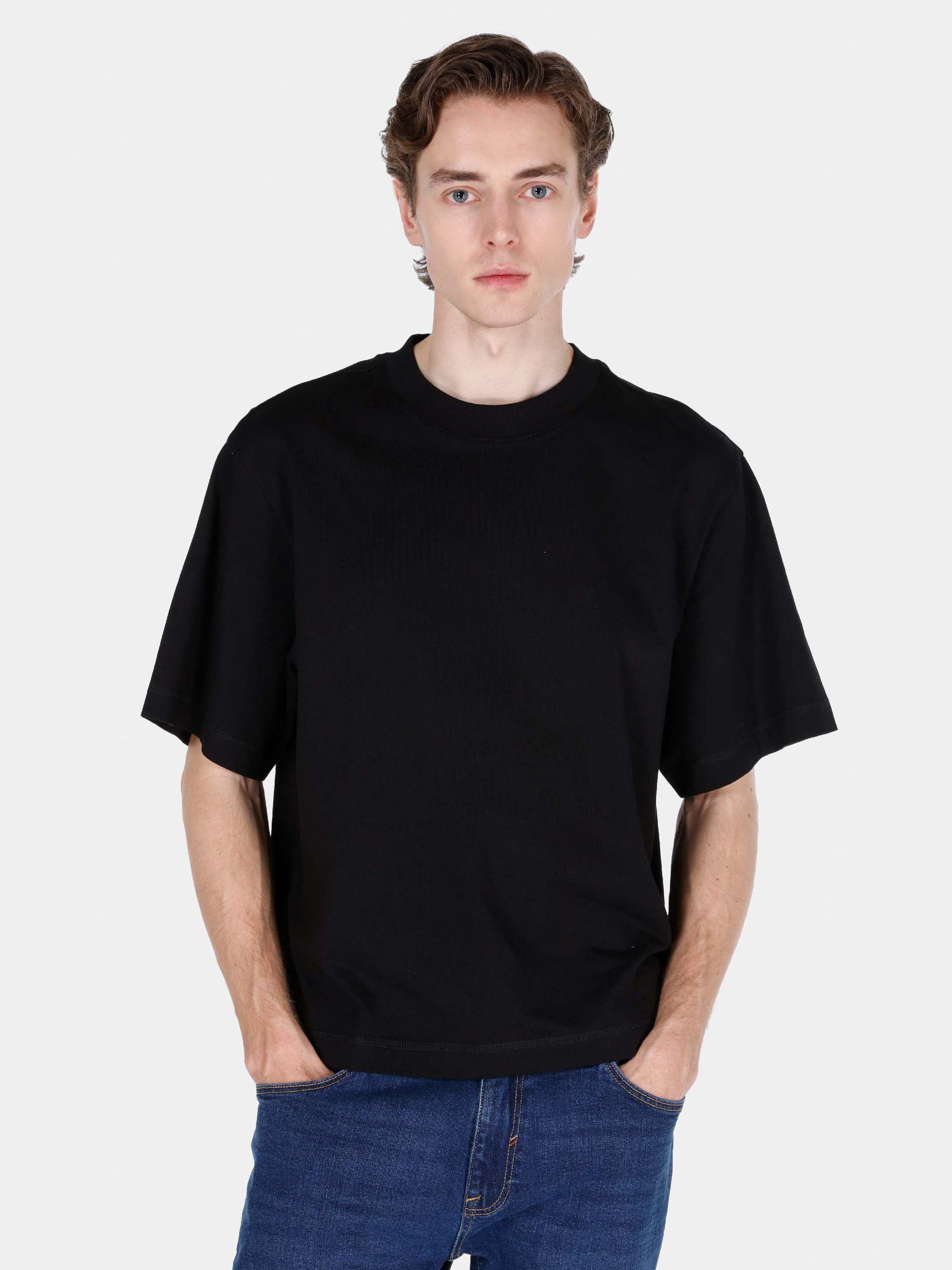 Акція на Футболка довга чоловіча Colin's CL1073994BLK XL Black від Rozetka