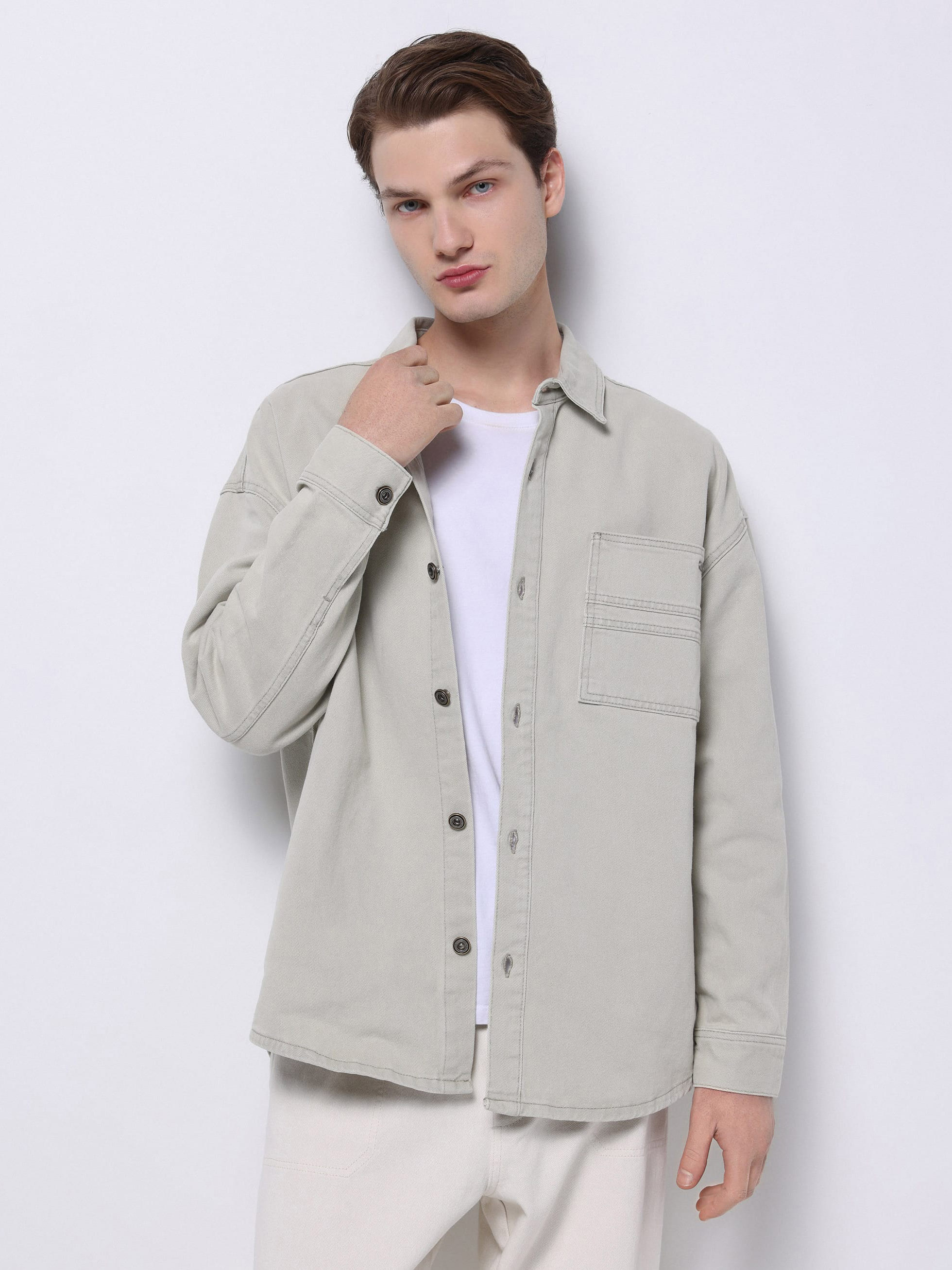 Сорочка джинсова оверсайз чоловіча Colin's CL1074015DN44201 L Hickey Wash від Rozetka на платформі USKIDKA Акція на Сорочка джинсова оверсайз чоловіча Colin's CL1074015DN44201 L Hickey Wash від Rozetka