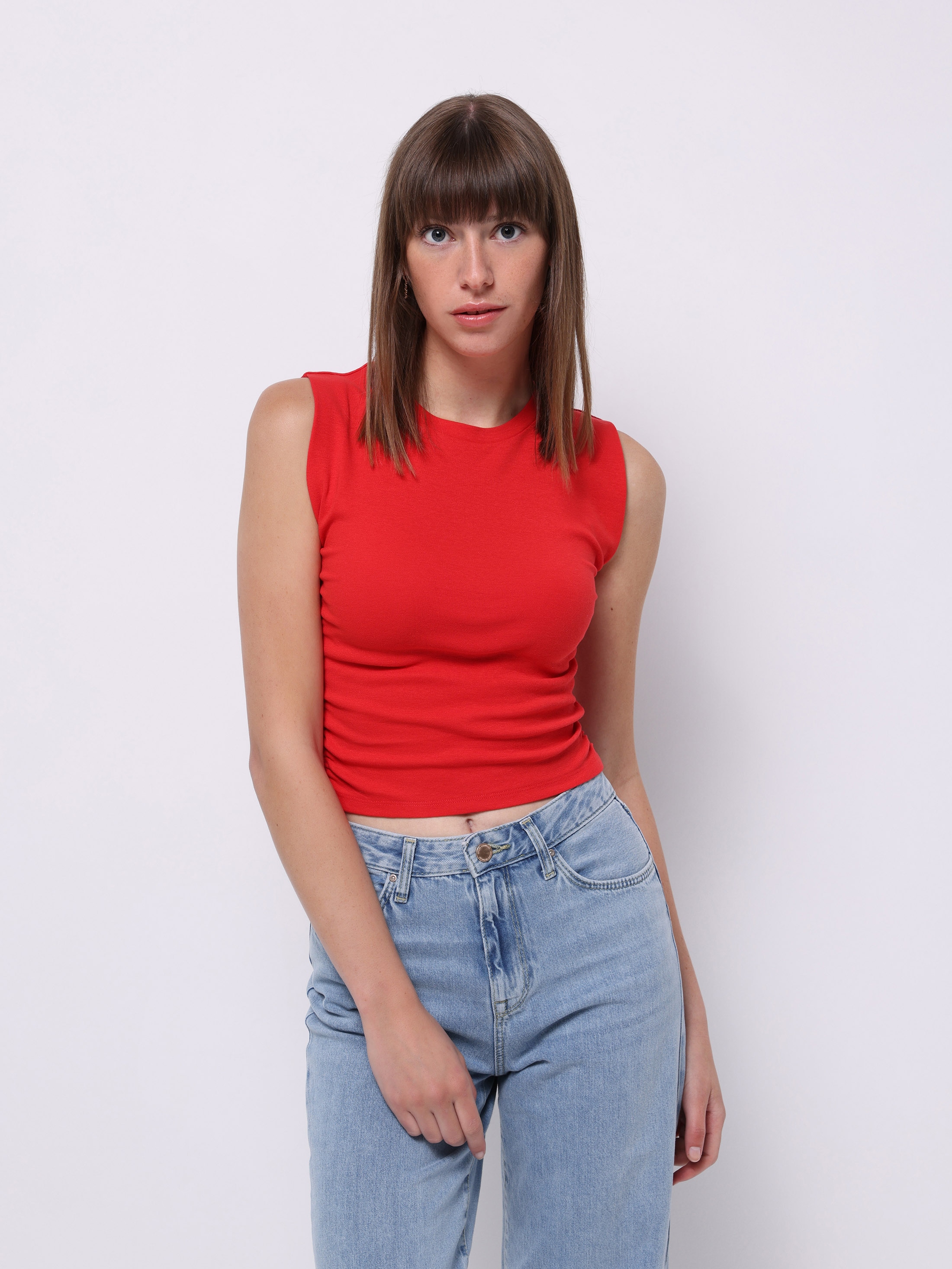 Майка жіноча Colin's CL1074537RED S Red від Rozetka на платформі USKIDKA Акція на Майка жіноча Colin's CL1074537RED S Red від Rozetka