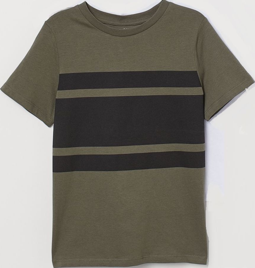 

Футболка H&M 0750428-1 170 см Хаки