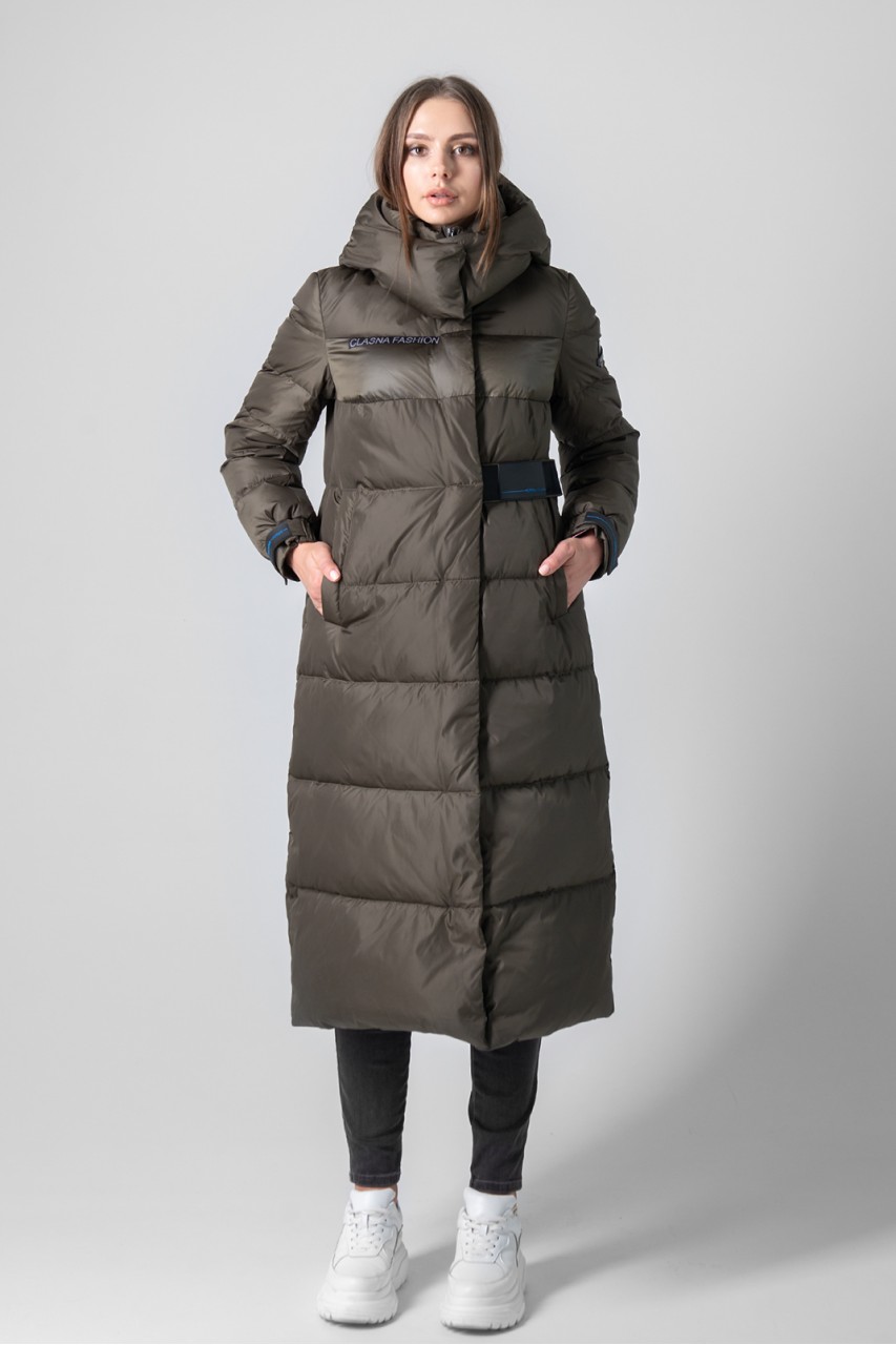 

Куртка CLASNA CW19D328CW L цвета хаки 7899