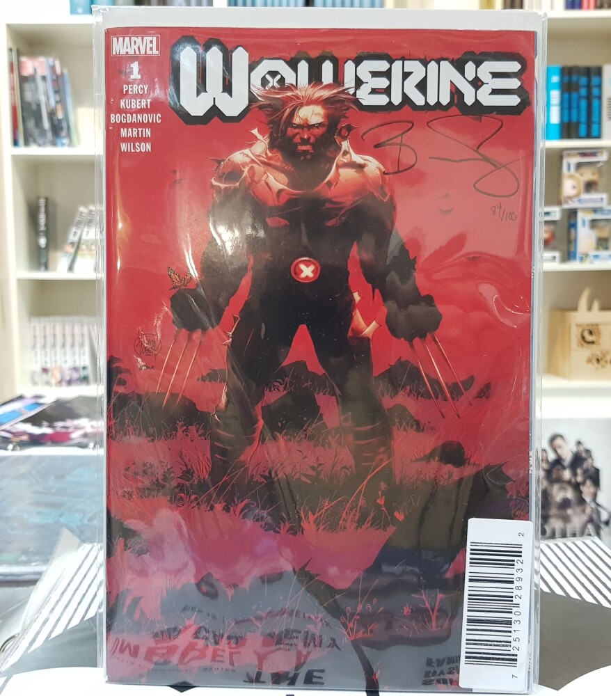 

Wolverine Vol 7 #1 Cover O DF Signed By Benjamin Percy (Dawn Of X Tie-In)