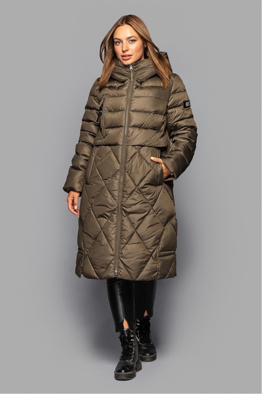 

Куртка CLASNA CW19D306CW M цвета хаки 7705