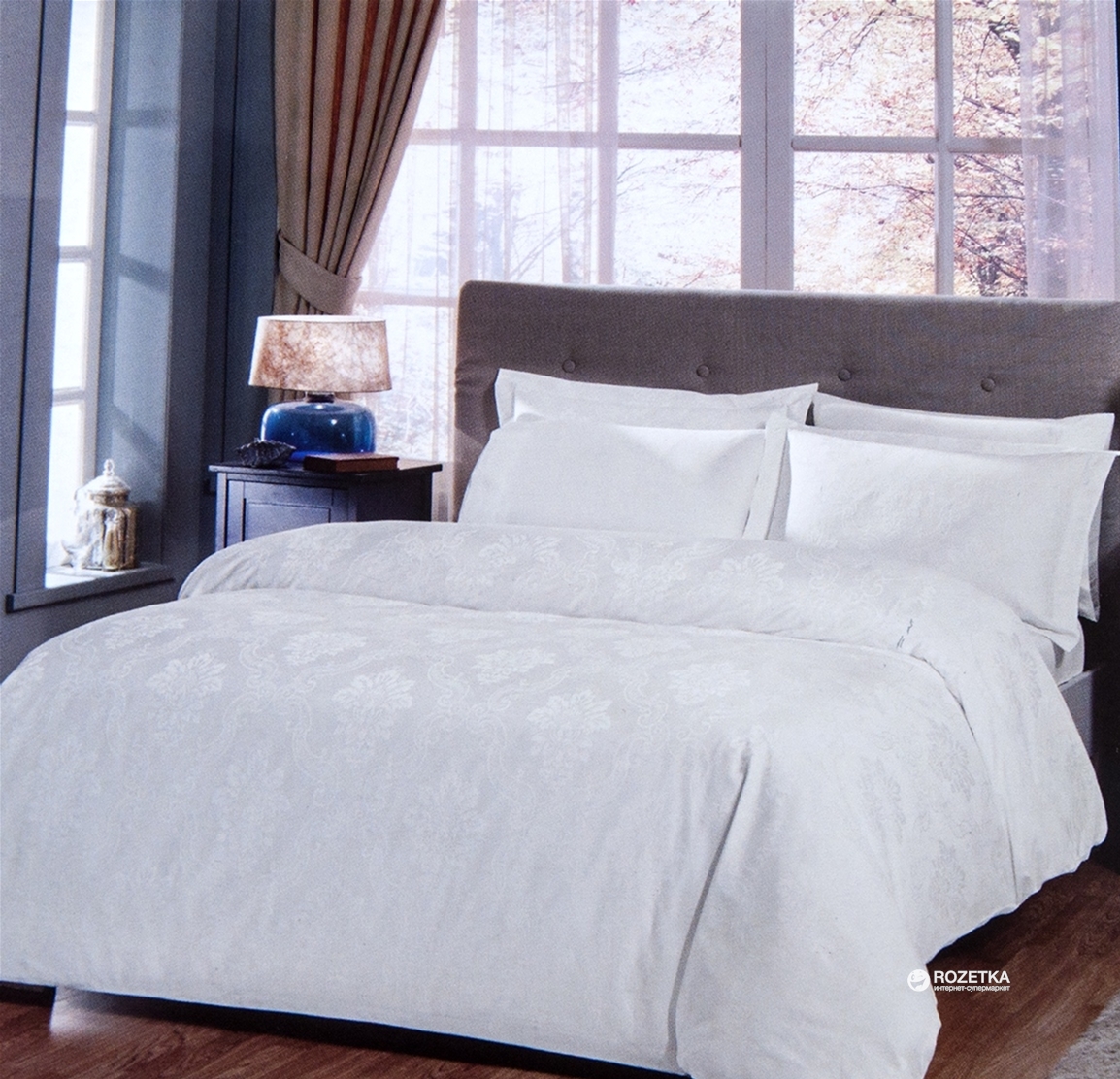 

Комплект постельного белья TAC Жаккард Violette 200x220