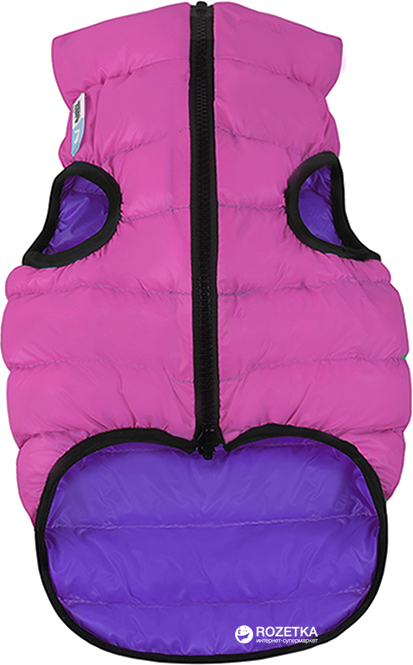 

Двусторонняя курточка для собак Airy Vest для маленьких собак XS 22 Розово-фиолетовая (1710)