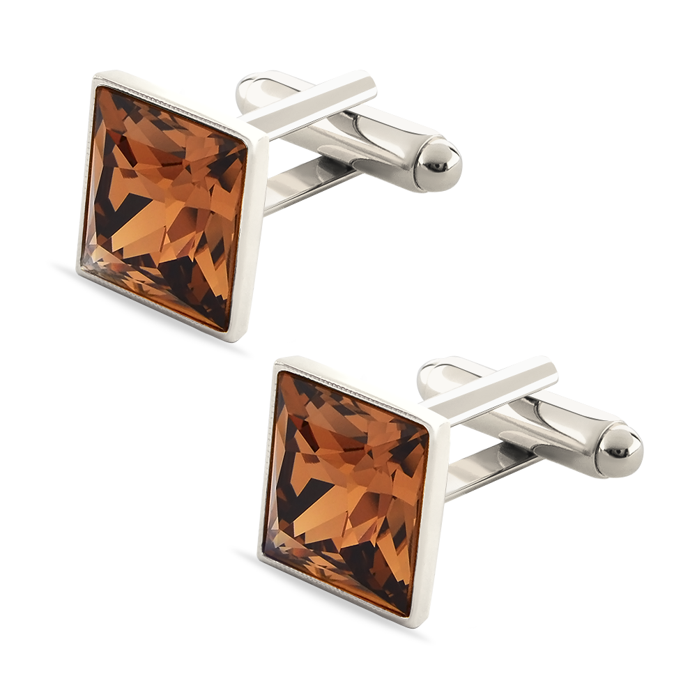 

Запонки KOBI CETVEREC со Swarovski модели 7720-1003-03-32