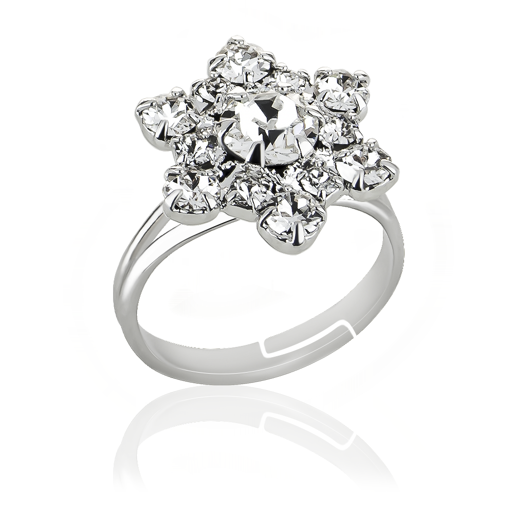

Кольцо KOBI VIRGINIE со вставками Swarovski модели 7470-0633-02-32
