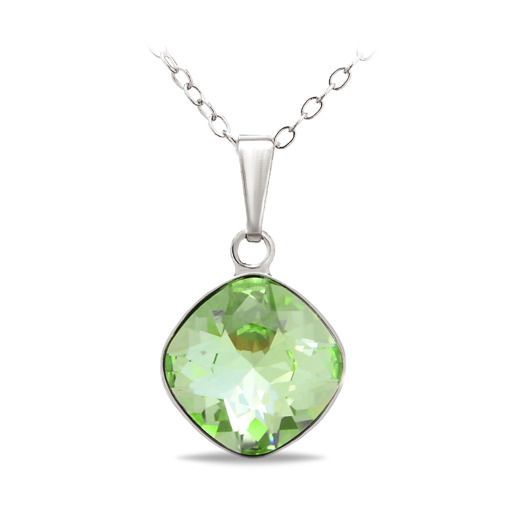 

Кулон c цепочкой KOBI IVONN 14*14 мм со Swarovski модели 7730-1369-76