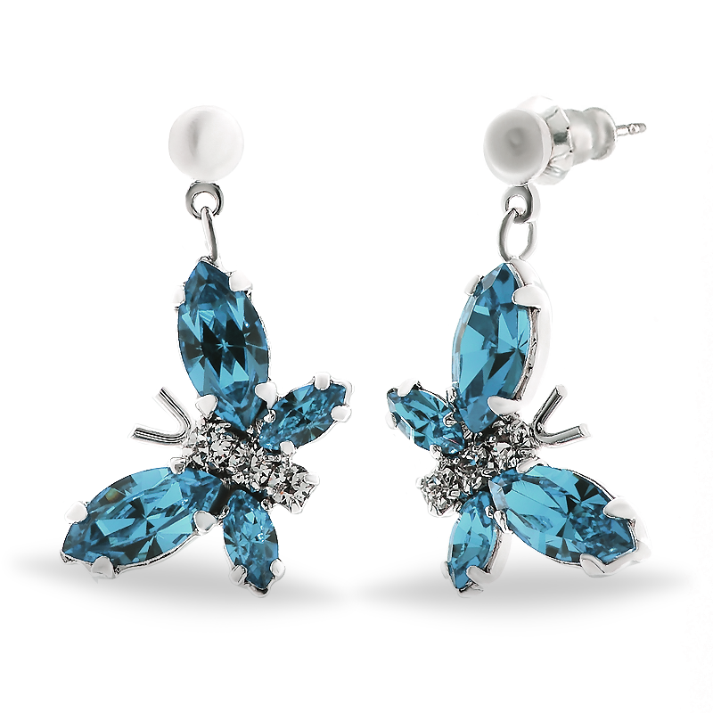 

Серьги KOBI MOTYLEK со Swarovski модели 7740-1176-346