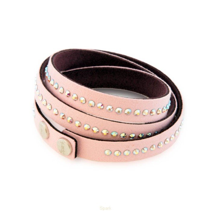 

Браслет из алькантары SPARK Fancy со Swarovski модели BTR1PAB