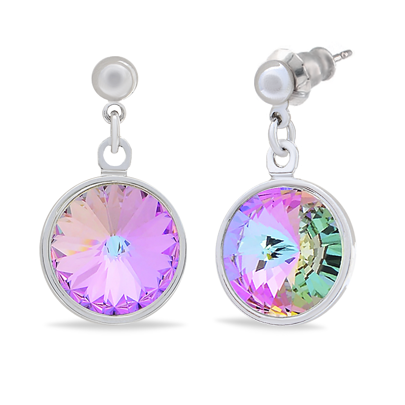 

Серьги KOBI RIVOLI KOLO 12 мм со Swarovski модели 7740-1076-22-32