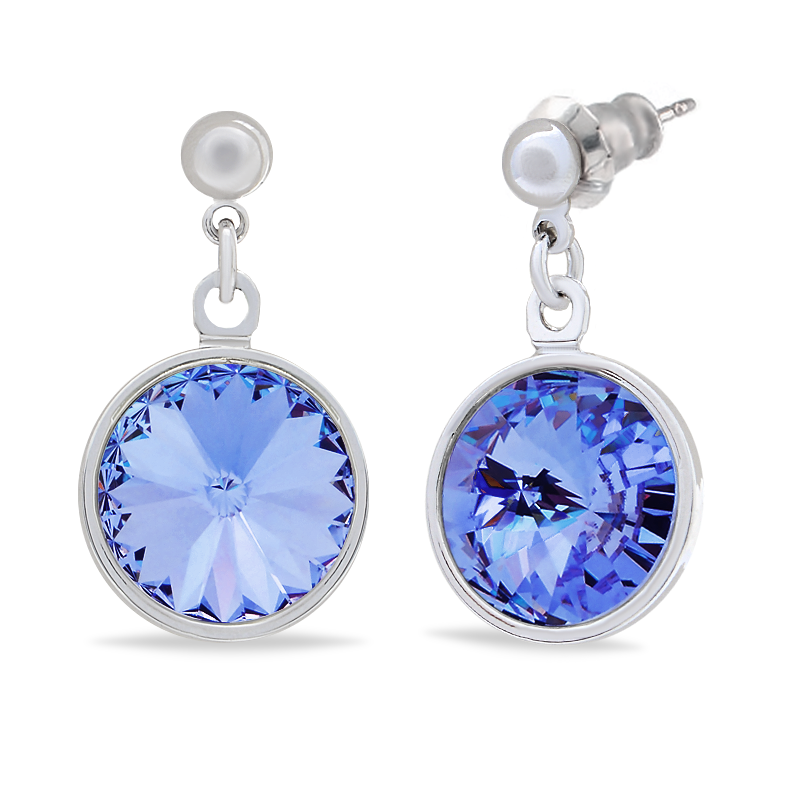 

Серьги KOBI RIVOLI KOLO 12 мм со Swarovski модели 7740-1076-17-32