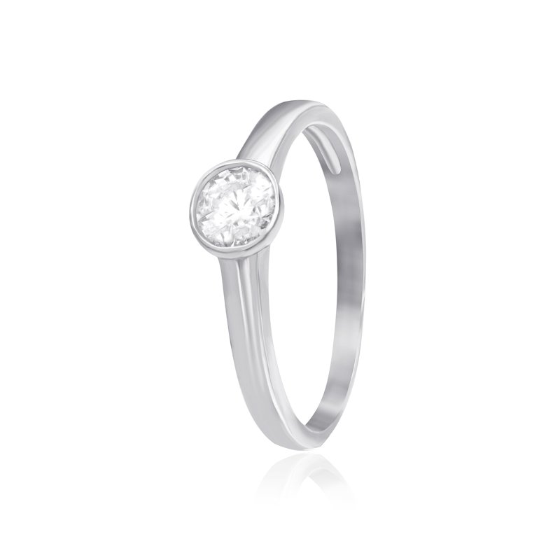 

Серебряное кольцо Silvex925 с цирконием Swarovski Zirconia 16.5 мм модели К2С/703-Д