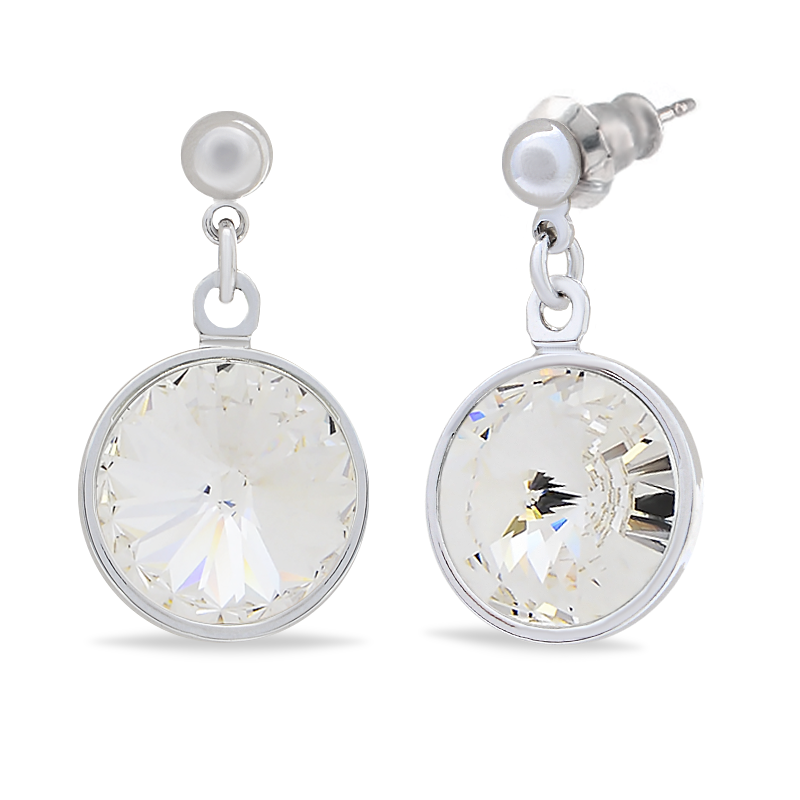 

Серьги KOBI RIVOLI KOLO 12 мм со Swarovski модели 7740-1076-02-32