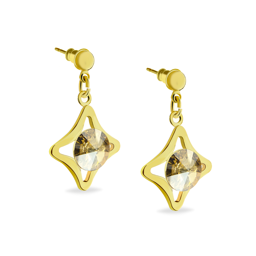 

Серьги KOBI Stella со Swarovski модели 7740-2163-35