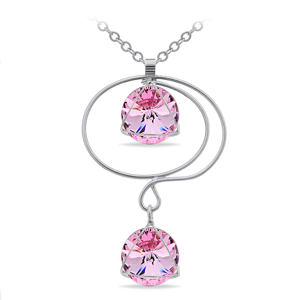 

Кулон с цепочкой KOBI GVEN со Swarovski модели 7730-1283-14-32