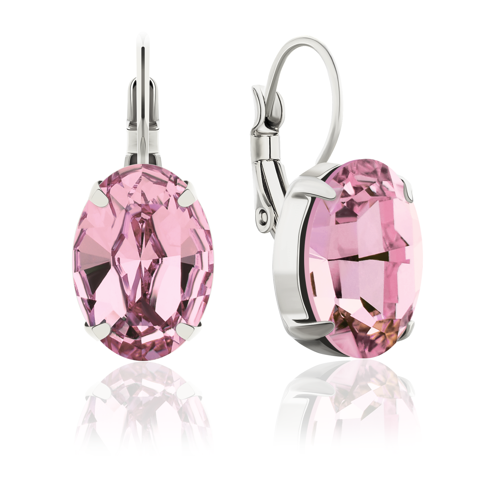 

Серьги KOBI MIRA 14*8 мм со Swarovski модели 7740-1728-126