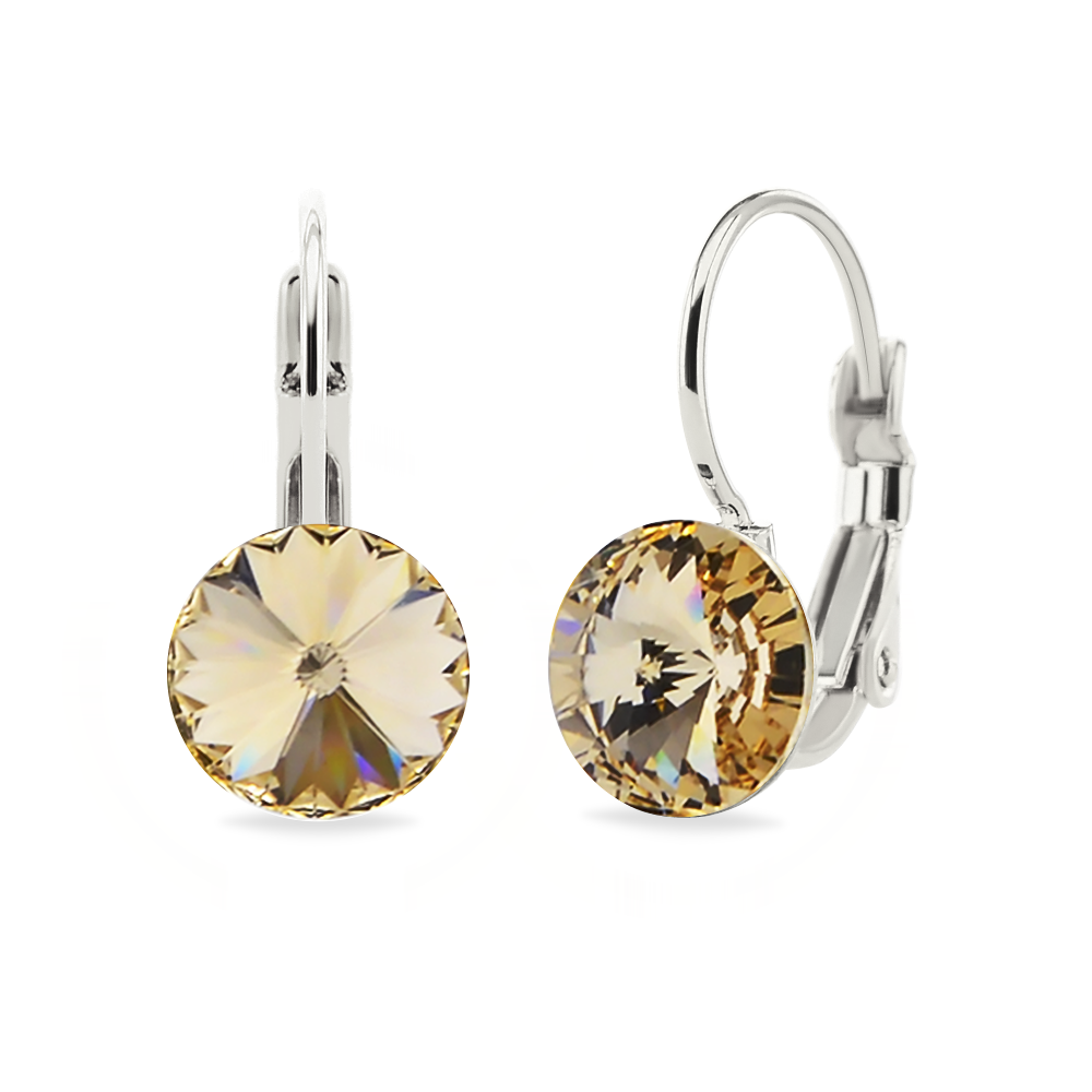 

Серьги KOBI RIVOLI 8 мм klapka со Swarovski модели 7740-1096-396