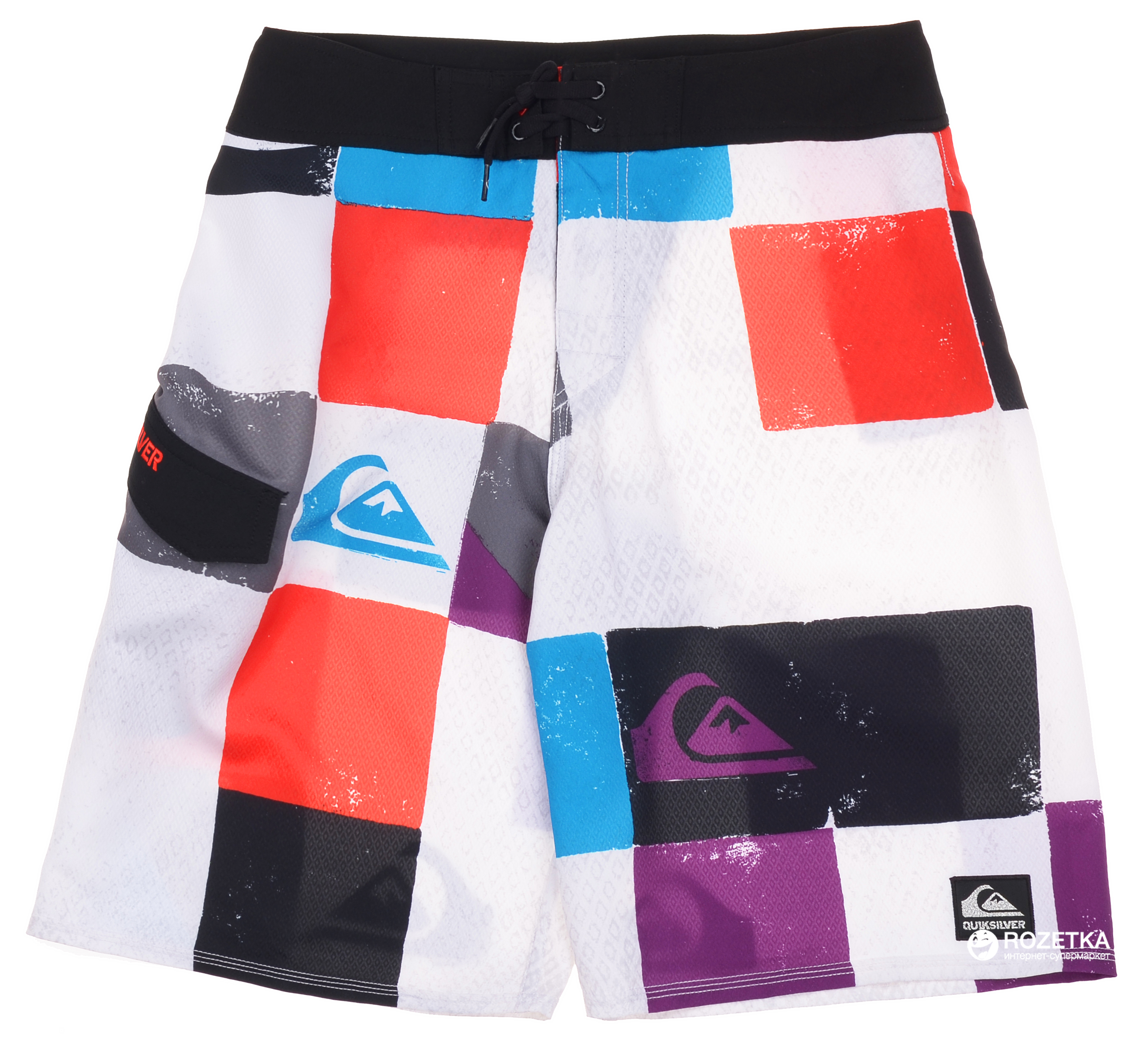 

Шорты для купания Quiksilver KRBBS134-AAQM 168 см Цветные в клетку