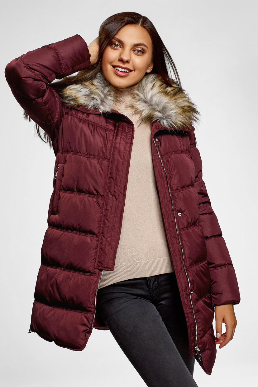 Куртка женская зимняя с капюшоном carrisossi 211
