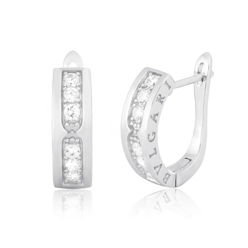 

Серебряные серьги Silvex925 с фианитом модели СК2Ф/190