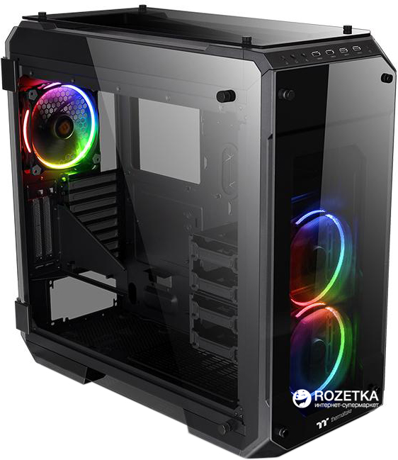 

Корпус Thermaltake View 71 Tempered Glass RGB Edition Black (CA-1I7-00F1WN-01)