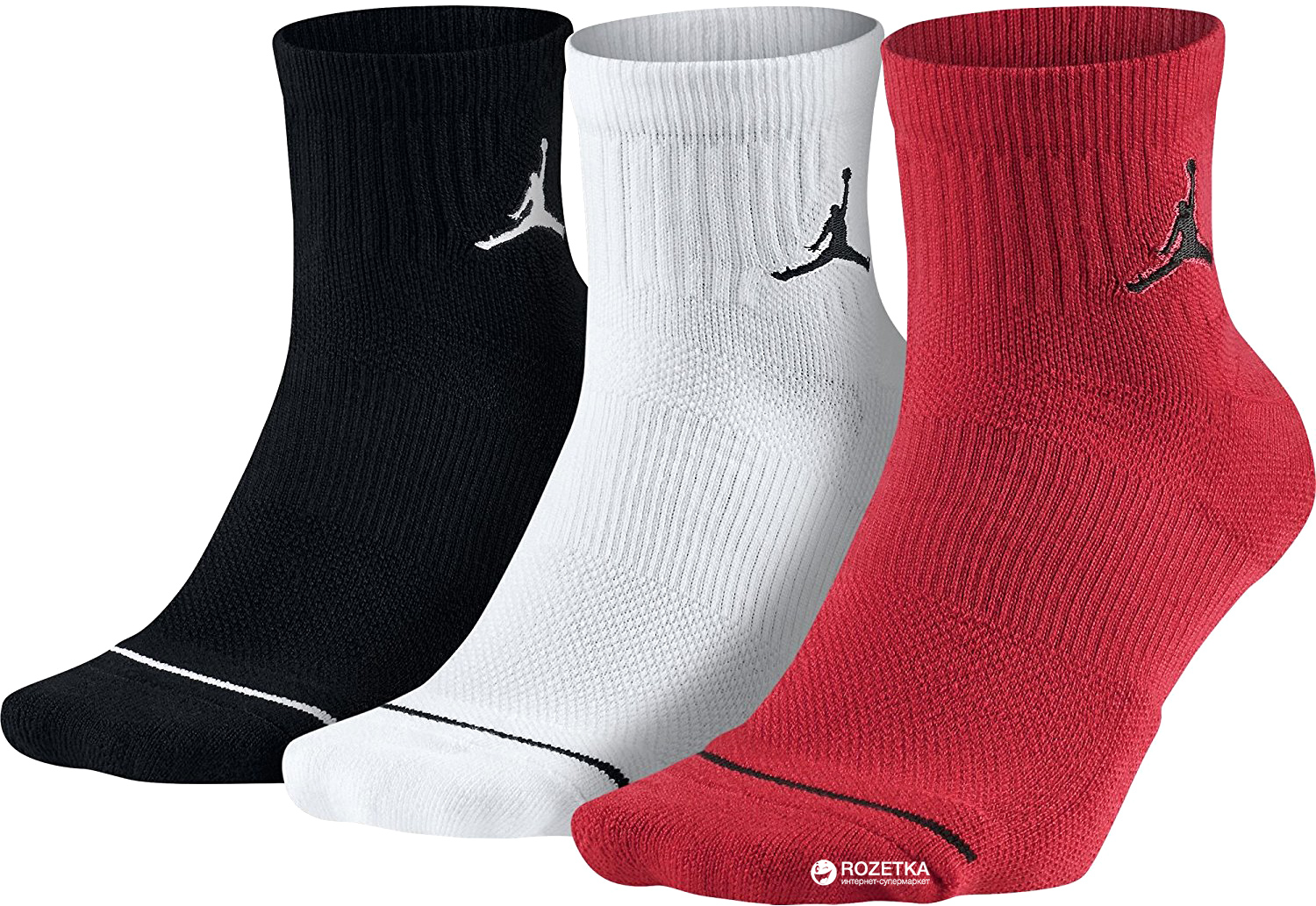 

Носки Nike Jumpman Qtr 3Ppk SX5544-011 - (L) 3 пары, Носки Nike Jumpman Qtr 3Ppk SX5544-011 42-45 (L) 3 пары