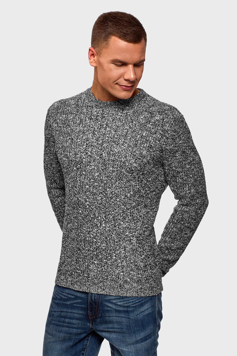 

Мужской серый джемпер Oodji L 4L107127M/48528N/2910O