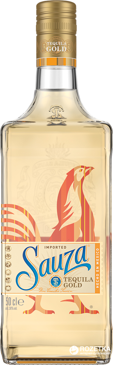 Акция на Текила Sauza Tequila Gold 0.5 л 38% (7501005616195) от Rozetka UA