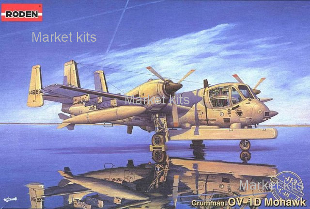 

Самолет Grumman OV-1D Mohawk 1:48 RODEN (RN413)