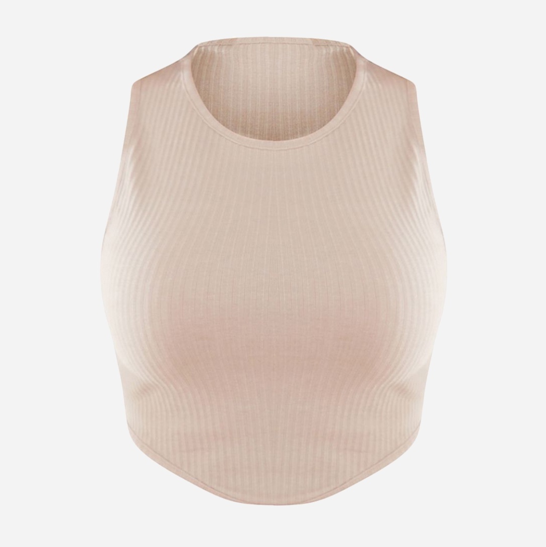 Акція на Топ жіночий Pretty Little Thing GD-00187721 14 Бежевий від Rozetka