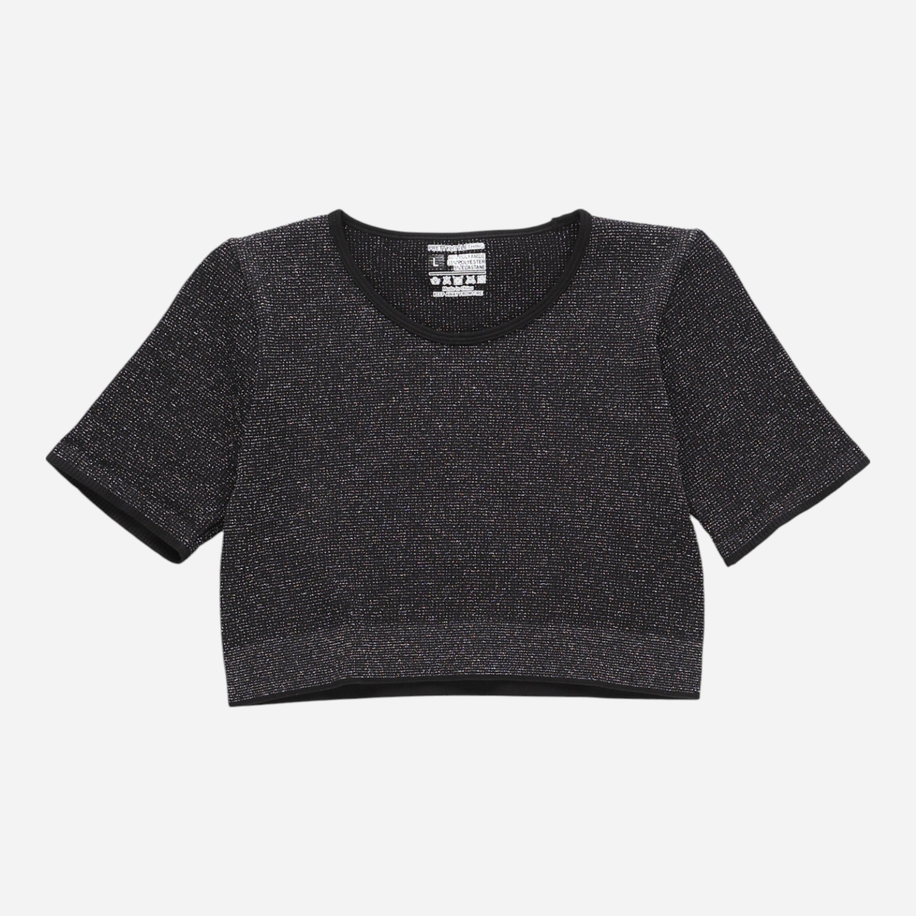 Топ жіночий Pretty Little Thing GD-00187812 L Чорний від Rozetka на платформі USKIDKA Акція на Топ жіночий Pretty Little Thing GD-00187812 L Чорний від Rozetka