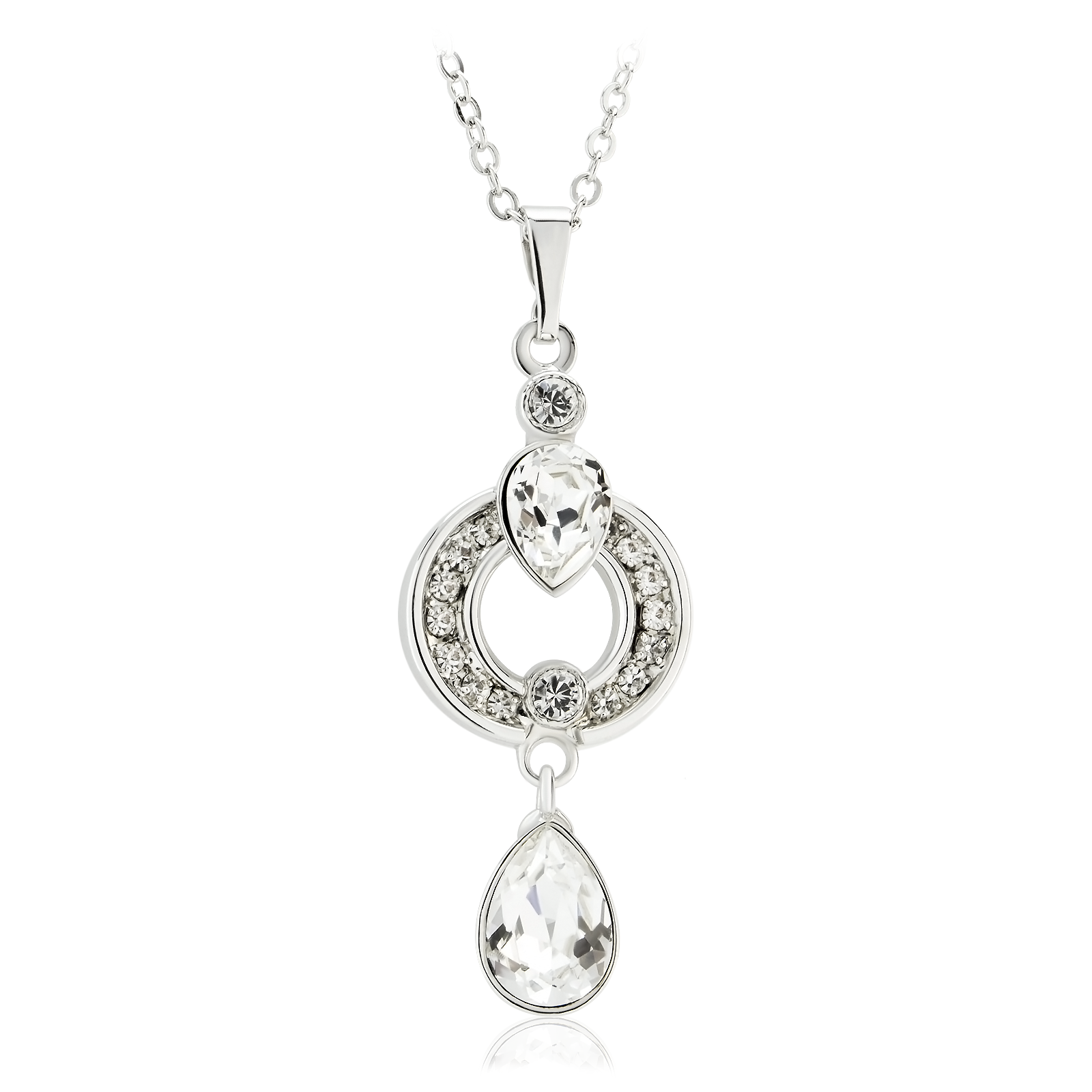 

Кулон c цепочкой KOBI Viva с кристаллами Swarovski модели 7430-6112-02-32