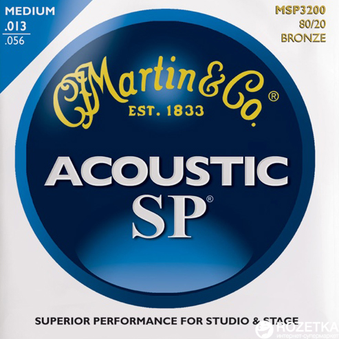 

Martin MSP3200 SP Acoustic 80/20 Bronze Medium (13-56)