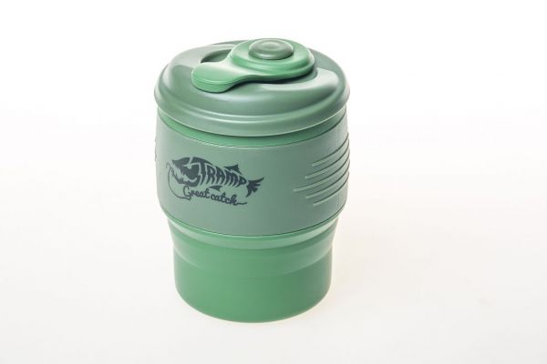 

Кружка складная Tramp с крышкой 350 мл (TRC-082-green)