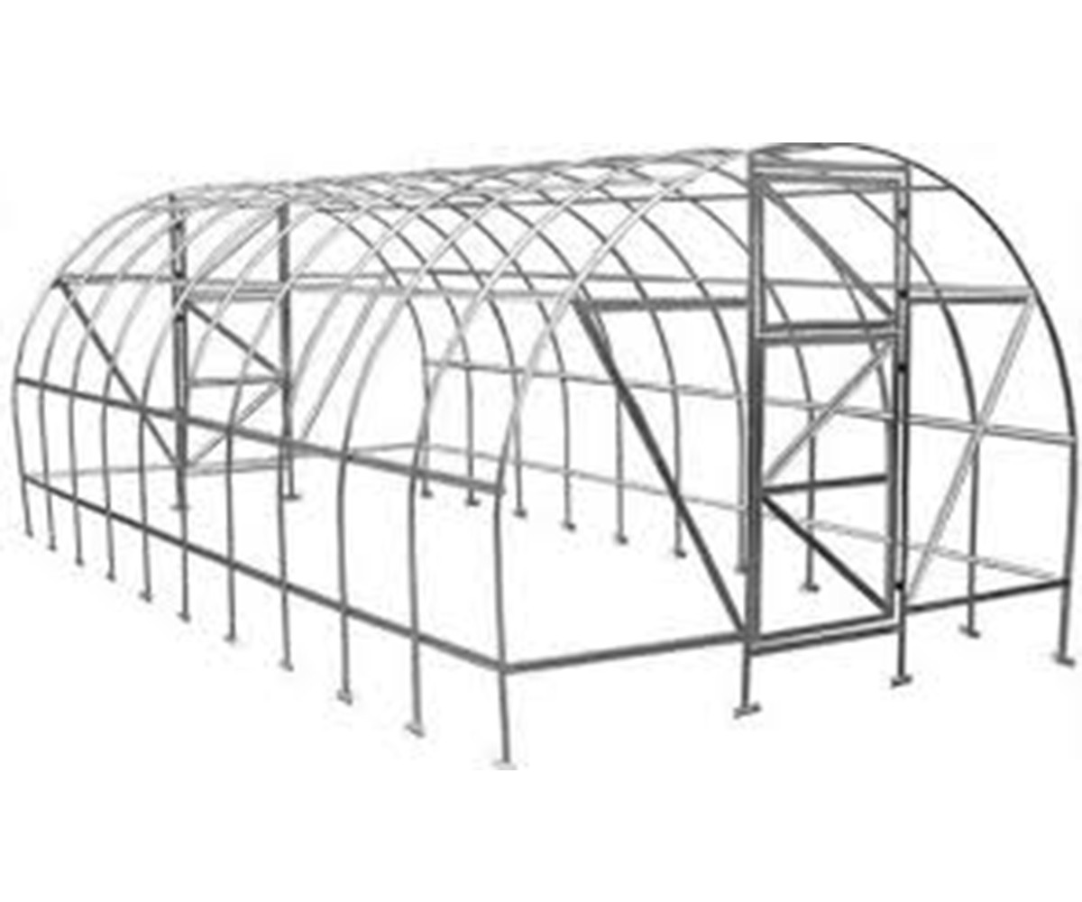 Теплица Оскар Дачница 12м² (300х400х200см) Каркас Под Пленку ...