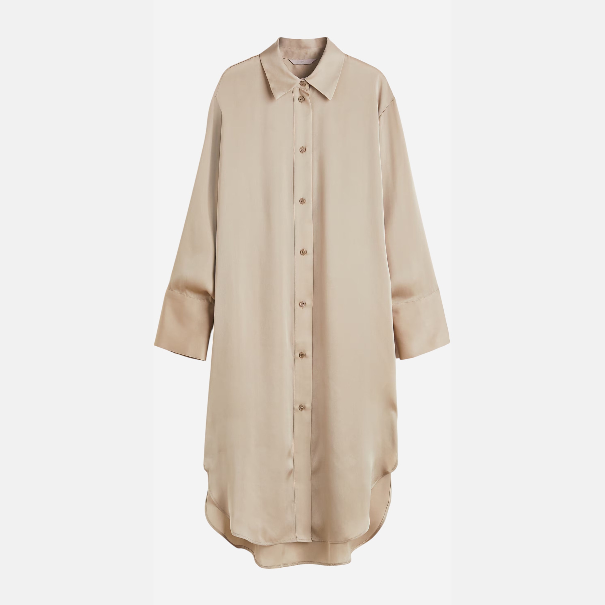 Сукня-сорочка міді літня жіноча H&M 1005002012c26 XS Бежева від Rozetka на платформі USKIDKA Акція на Сукня-сорочка міді літня жіноча H&M 1005002012c26 XS Бежева від Rozetka