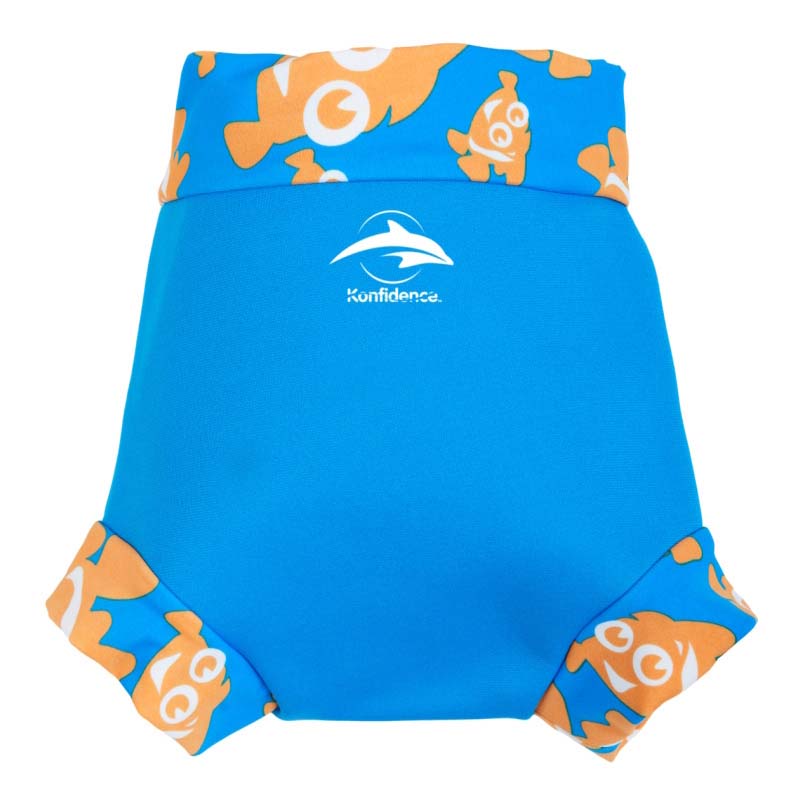 

Трусики для плавания Konfidence Neonappy S (3-6 мес/ 4-7 кг) Синий в белый горох 98 - 104 см (NN141-09)